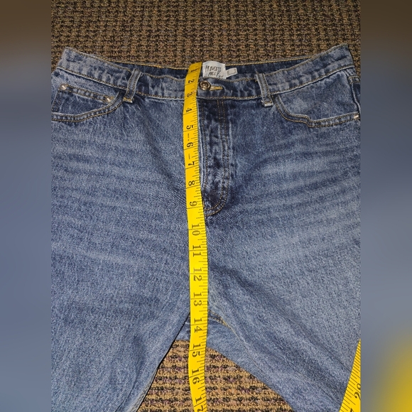 Princess Polly Blue Relaxed Jeans with Lived-In Look - Picture 8 of 13